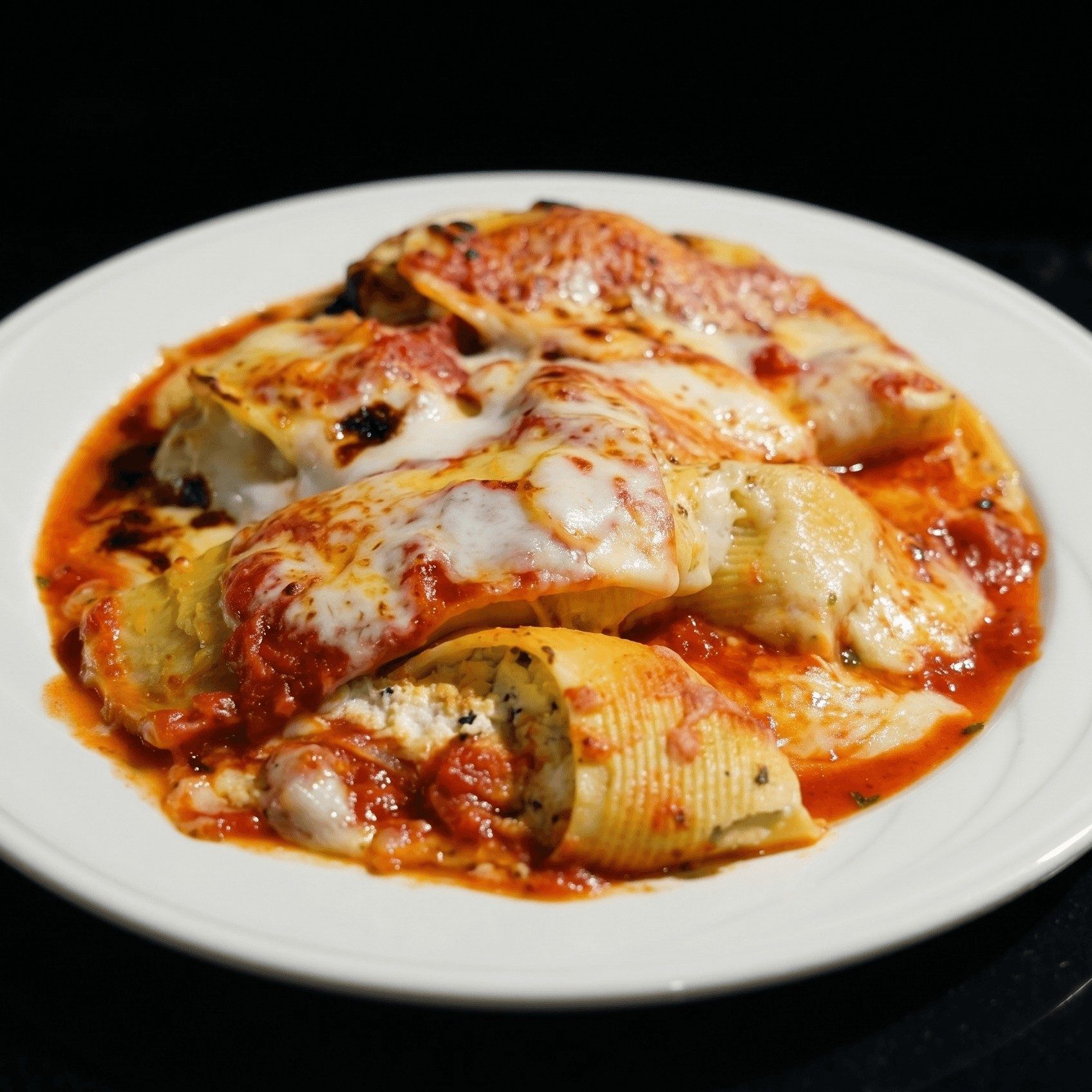 Baked Ravioli Parmigiana.