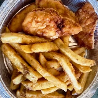 Chicken Fingers & Waffles